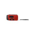Radio de emergencia con linterna Roj