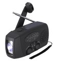 Radio de emergencia con linterna
