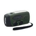 Radio portátil con linterna y power bank