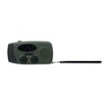 Radio portátil con linterna y power bank