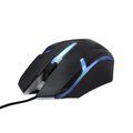 Ratón gamer con iluminación LED