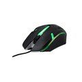 Ratón gamer con iluminación LED