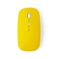 Ratón inalámbrico USB diseño extraplano de colores Amarillo