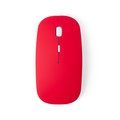 Ratón inalámbrico USB diseño extraplano de colores Rojo