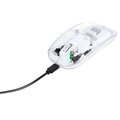 Ratón óptico inalámbrico Transparente