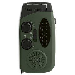 Radio portátil con linterna y power bank | Frontal | 35 x 10