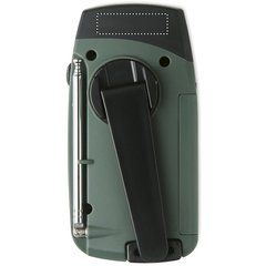 Radio portátil con linterna y power bank | Trasero | 35 x 10