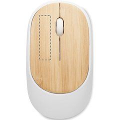 Ratón Inalámbrico con Bambú | LEFT BUTTON | 10 x 40