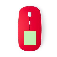 Ratón inalámbrico USB diseño extraplano de colores | Parte inferior del ratón | 30 x 35