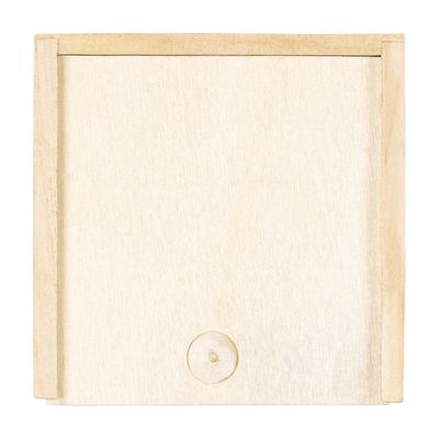 Tres en Raya en Caja de Madera