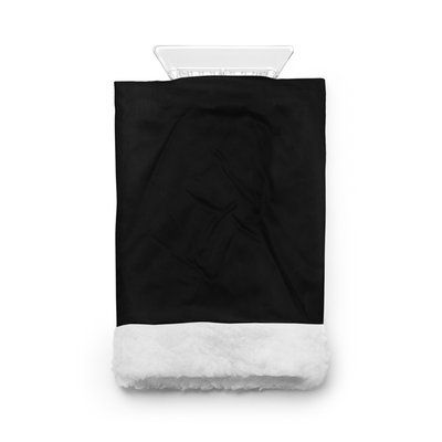 Rascador de hielo forrado Negro