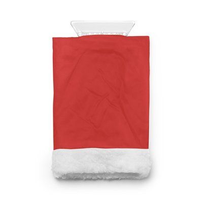 Rascador de hielo forrado Rojo