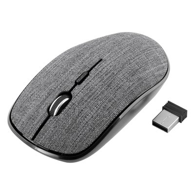 Ratón inalámbrico gris Gris
