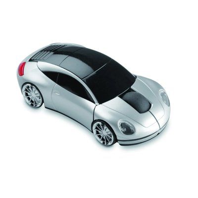 Ratón óptico inalámbrico con forma de coche