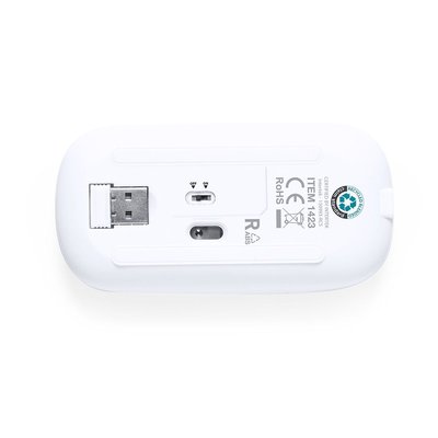 Ratón Óptico Recargable USB Eco
