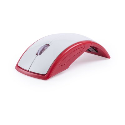 Ratón óptico USB inalámbrico plegable