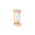 Reloj Arena 3min Cristal/Madera Haya