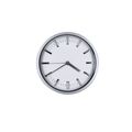 Reloj de pared aluminio y vidrio Plat