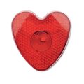 Reflector en forma de corazón con clip