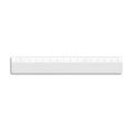 Regla Opaca 15cm con Relieve UE