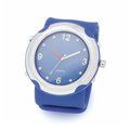 Reloj Analógico Pulsera Silicona y Hebilla Azul