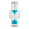 Reloj de arena de colores con ventosa Azul