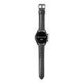 Reloj Inteligente Pulsera de Piel Neg