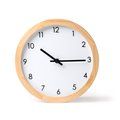 Reloj de pared vintage de bambú