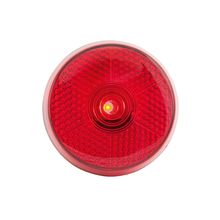 Reflectantes para bicicleta con clip Roj