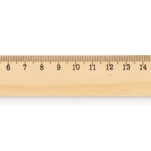 Regla de madera de 20 cm Madera