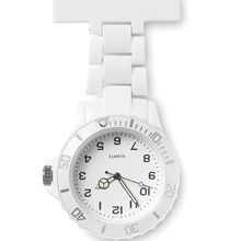 Reloj Analógico para Enfermera Blanco