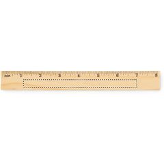 Regla de madera de 20 cm | INCH SIDE | 149 x 10