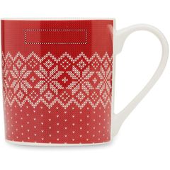 Regalo de invierno Set de guantes y taza | MUG RIGHT HANDED | 45 x 10