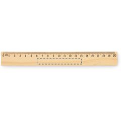 Regla de madera de 20 cm | CM SIDE PAD | 80 x 10