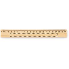 Regla de madera de 20 cm | CM SIDE | 149 x 10