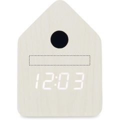 Reloj despertador pequeño con alarma cuco | FRONT SIDE 2 | 50 x 8