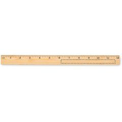 Regla de Bambú 30 cm | INCH SIDE RIGHT | 140 x 10