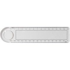 Regla transparente 15 cm con lupa | TOP DL | 135 x 25