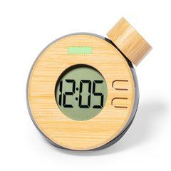 Reloj de Agua Sobremesa con Bambú | Centrado en la parte superior | 35 x 10