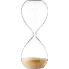 Reloj de Arena 5min Base de Madera | HOURGLASS SIDE 1 | 20 x 15