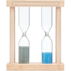 Reloj de Arena de Madera con 2 tiempos | SIDE 1 UPPER | 60 x 4