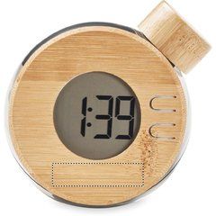 Reloj LCD Alimentado por Agua y Sal | Lado 3 | 40 x 10