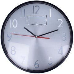 Reloj de pared de aluminio | ON GLASS TOP | 80 x 40