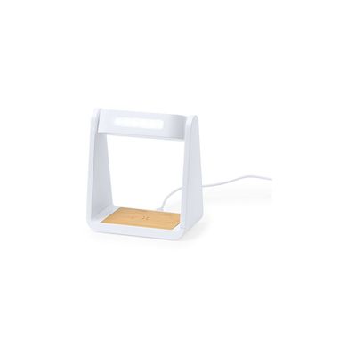 Reloj Alarma, Carga Qi, Lámpara 6 LEDs
