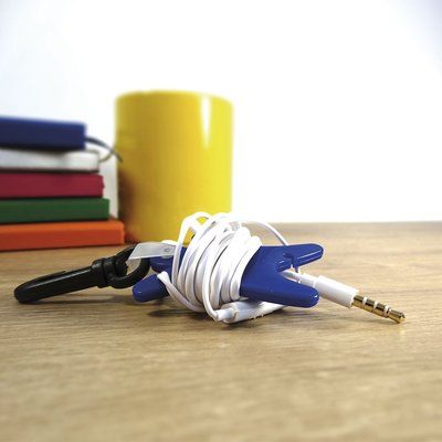 Llavero Recogecables con Mosquetón