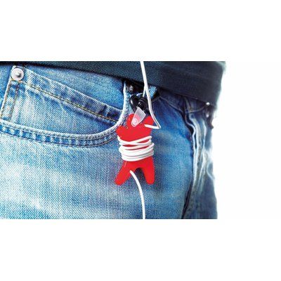 Llavero Recogecables con Mosquetón