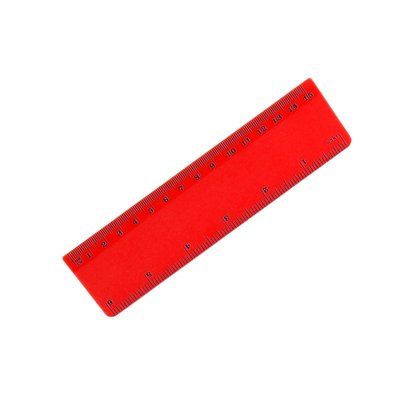 Regla 15cm Colores Vivos Roj
