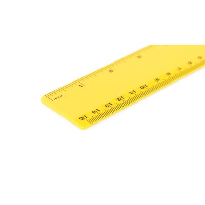 Regla 15cm Colores Vivos