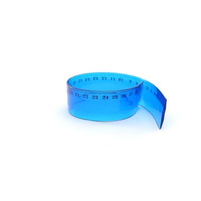 Regla flexible de 30 cm.
