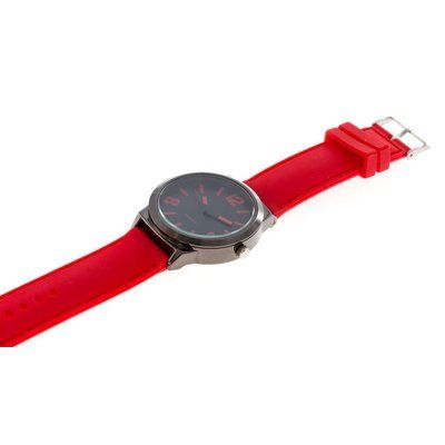 Reloj Pulsera Analógico de Silicona Ajustable
